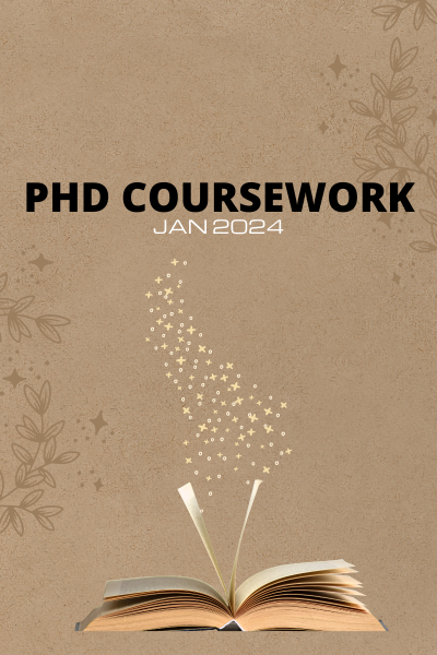 PhD Coursework, Jan 2026